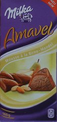 Milka srednie Amavel wstazka mousse a la birne mandel